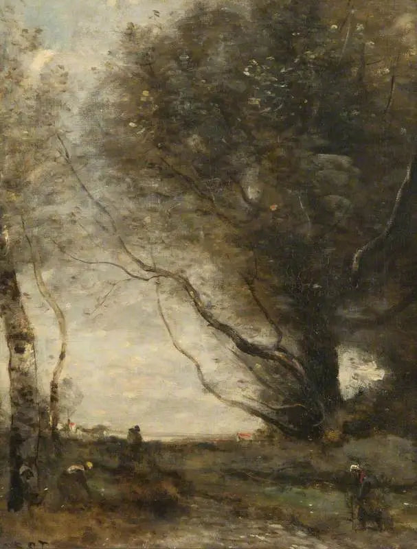 Recolte - Jean-Baptiste Camille Corot