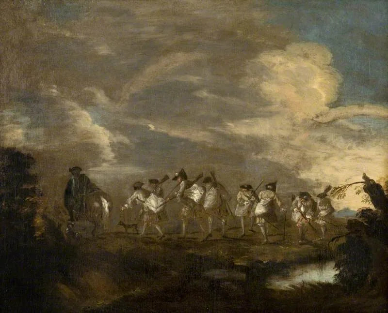 Regülarlere Katılacak Yeni Askerler - Antoine Watteau