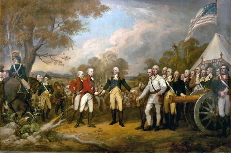 General Burgoyne'nin Teslimi - John Trumbull