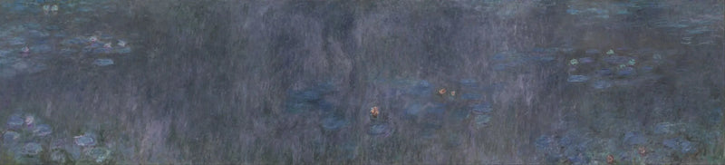 Ağaç yansımaları, Nilüferler - Claude Monet