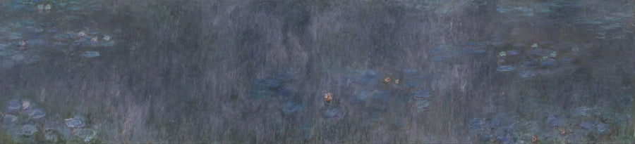 Nilüferler: Ağaç Yansımaları - Claude Monet