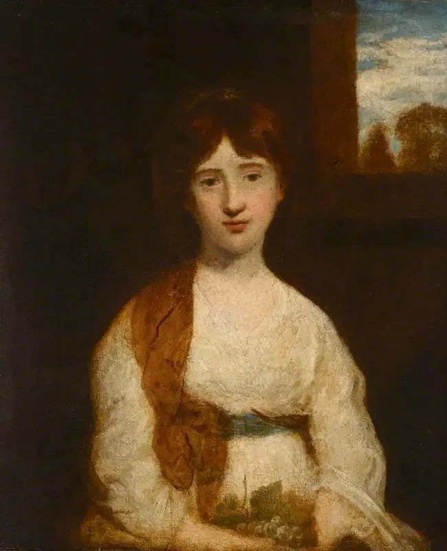 Yansıma: Üzüm salkımlı genç kız - Joshua Reynolds