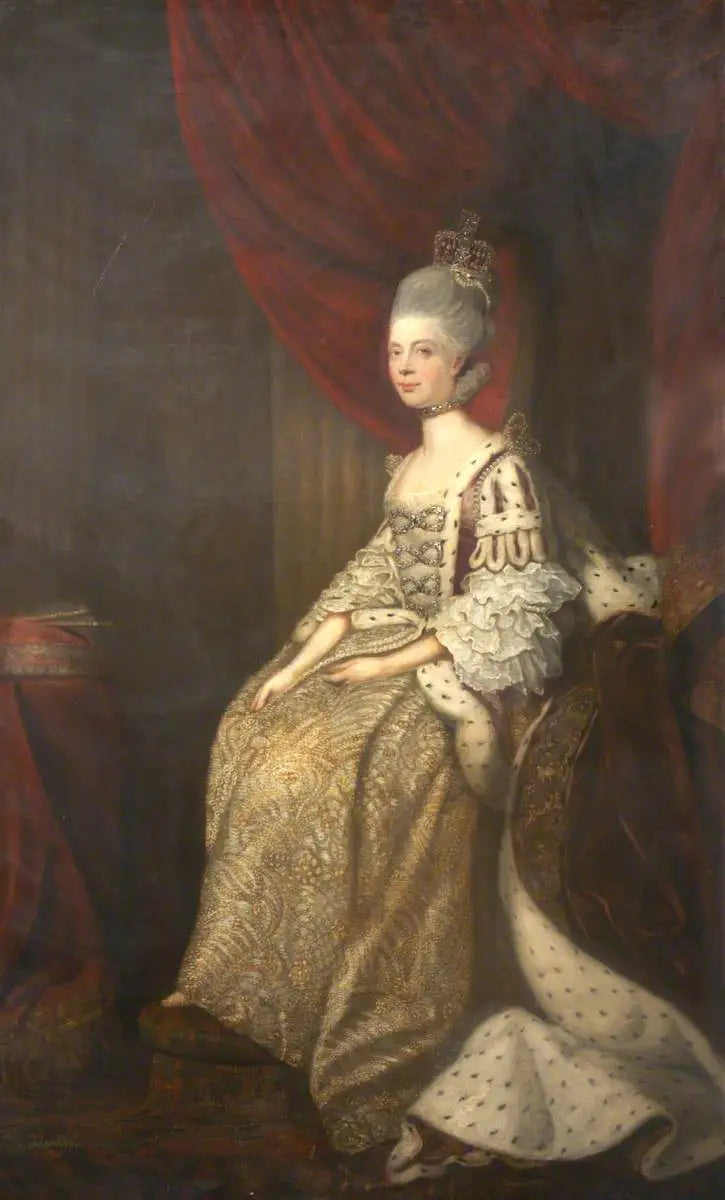 Reine Charlotte (1744–1818), George III'ün eşi kraliçe - Joshua Reynolds