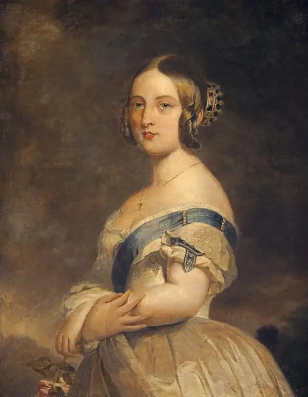 Victoria Kraliçesi, 1819-1901. 1837'den 1901'e kadar hüküm sürdü. - Franz Xaver Winterhalter