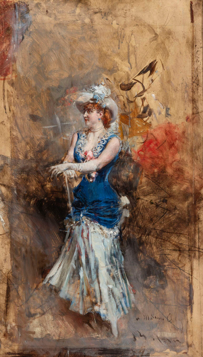 Rejane sahnede - Giovanni Boldini