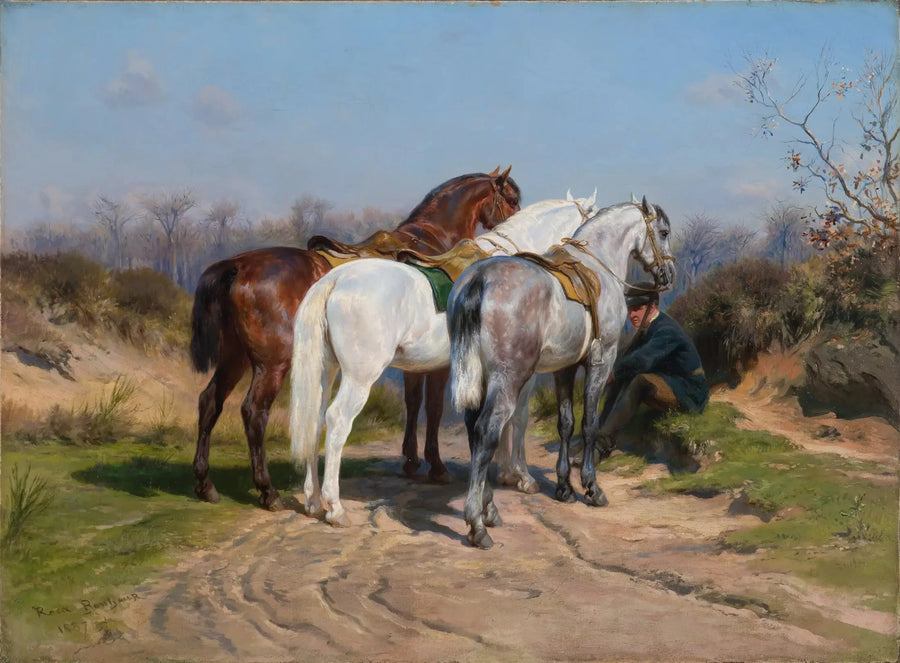 Av Tüfeği Düğmesi - Rosa Bonheur