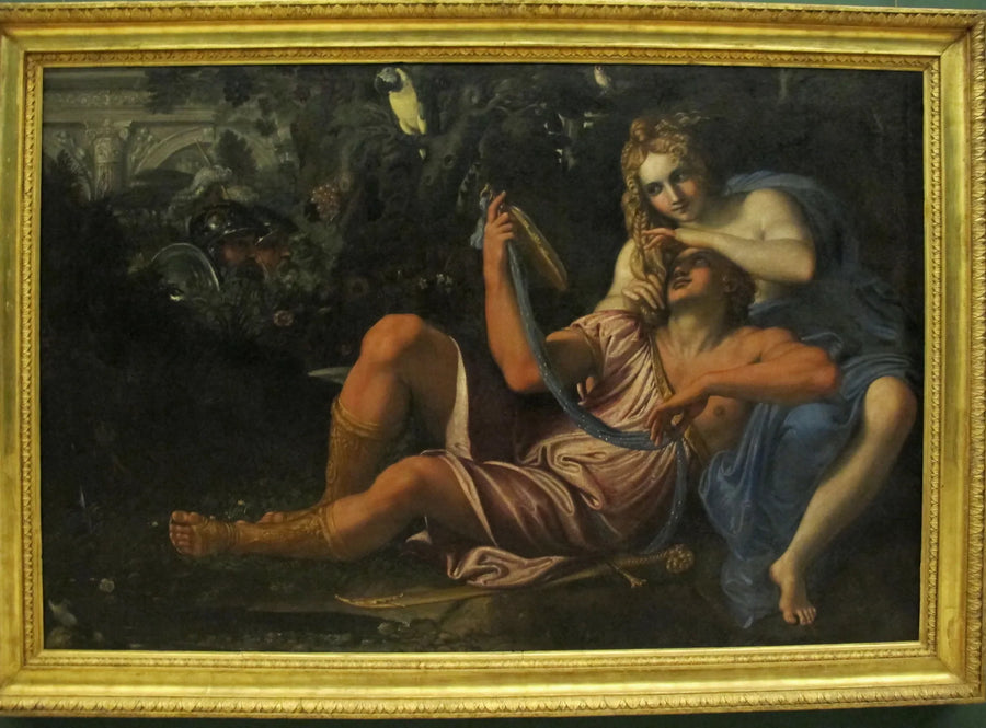 Renaud ve Armide - Annibale Carracci