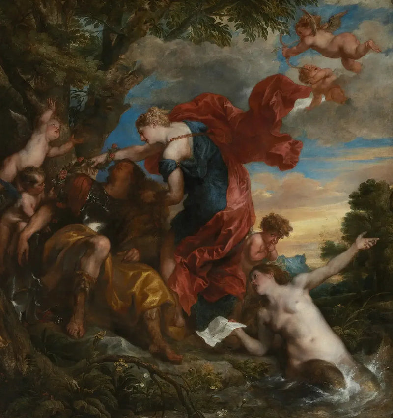Renaud ve Armide - Antoine van Dyck