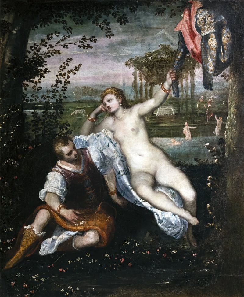 Renaud ve Armide - Jacopo Tintoretto