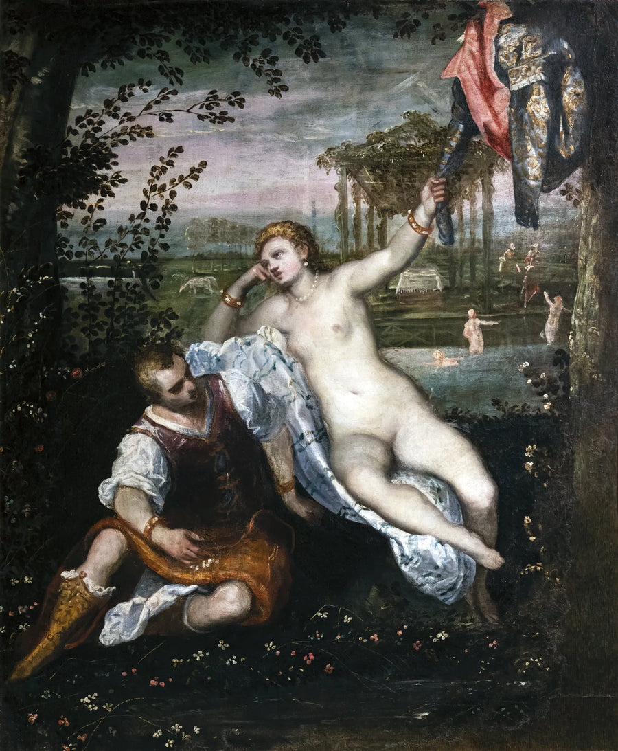 Renaud ve Armide - Jacopo Tintoretto