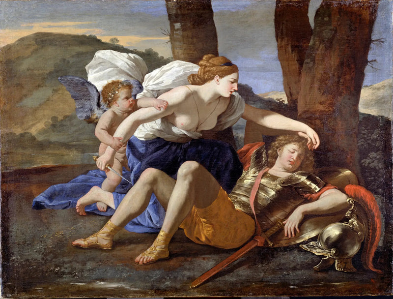 Renaud ve Armide - Nicolas Poussin