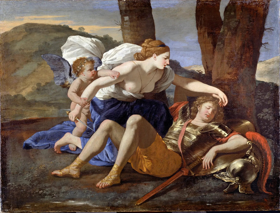 Renaud ve Armide - Nicolas Poussin