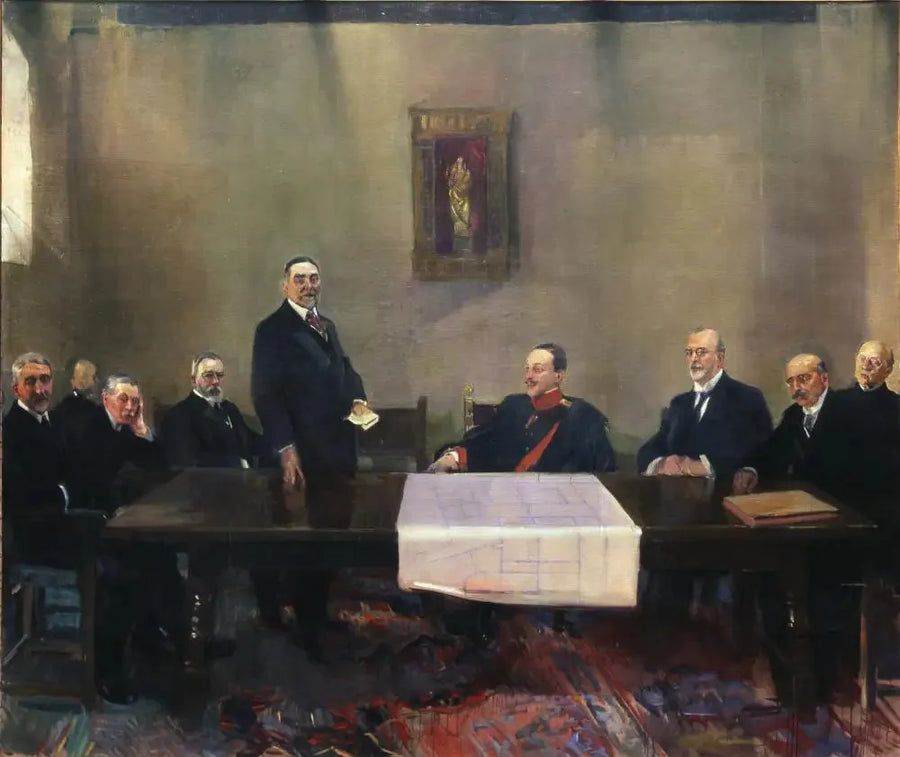 El Greco Evi-Müzesi Patronato Toplantısı, Toledo - Joaquín Sorolla