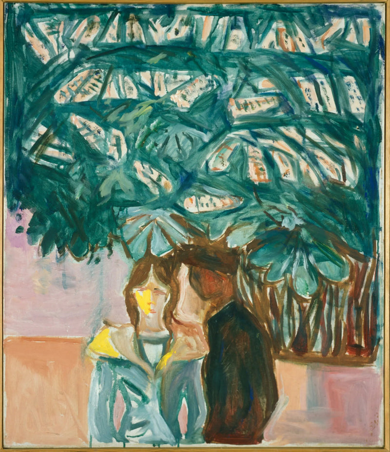 Bir Kestane Ağacının Altında - Edvard Munch