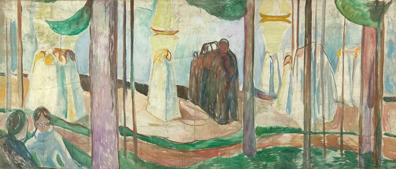 Plajda Buluşma - Edvard Munch