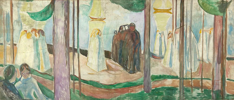 Plajda Buluşma - Edvard Munch