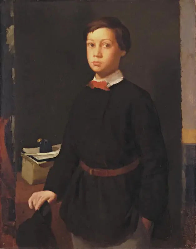 René de Gas mürekkep kabında - Edgar Degas