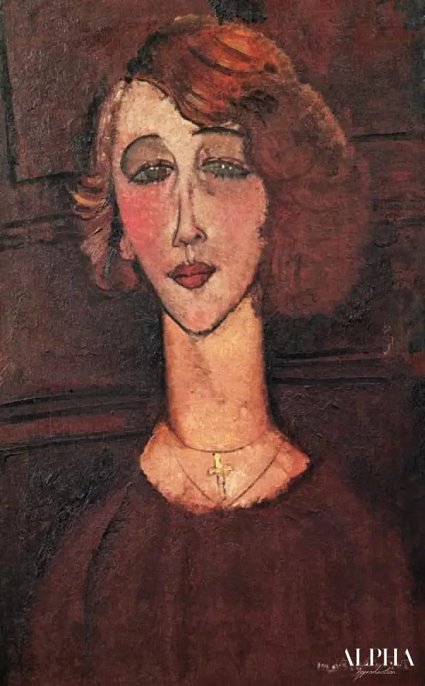 Renée - Amedeo Modigliani - Reproductions de tableaux et peintures haut de gamme