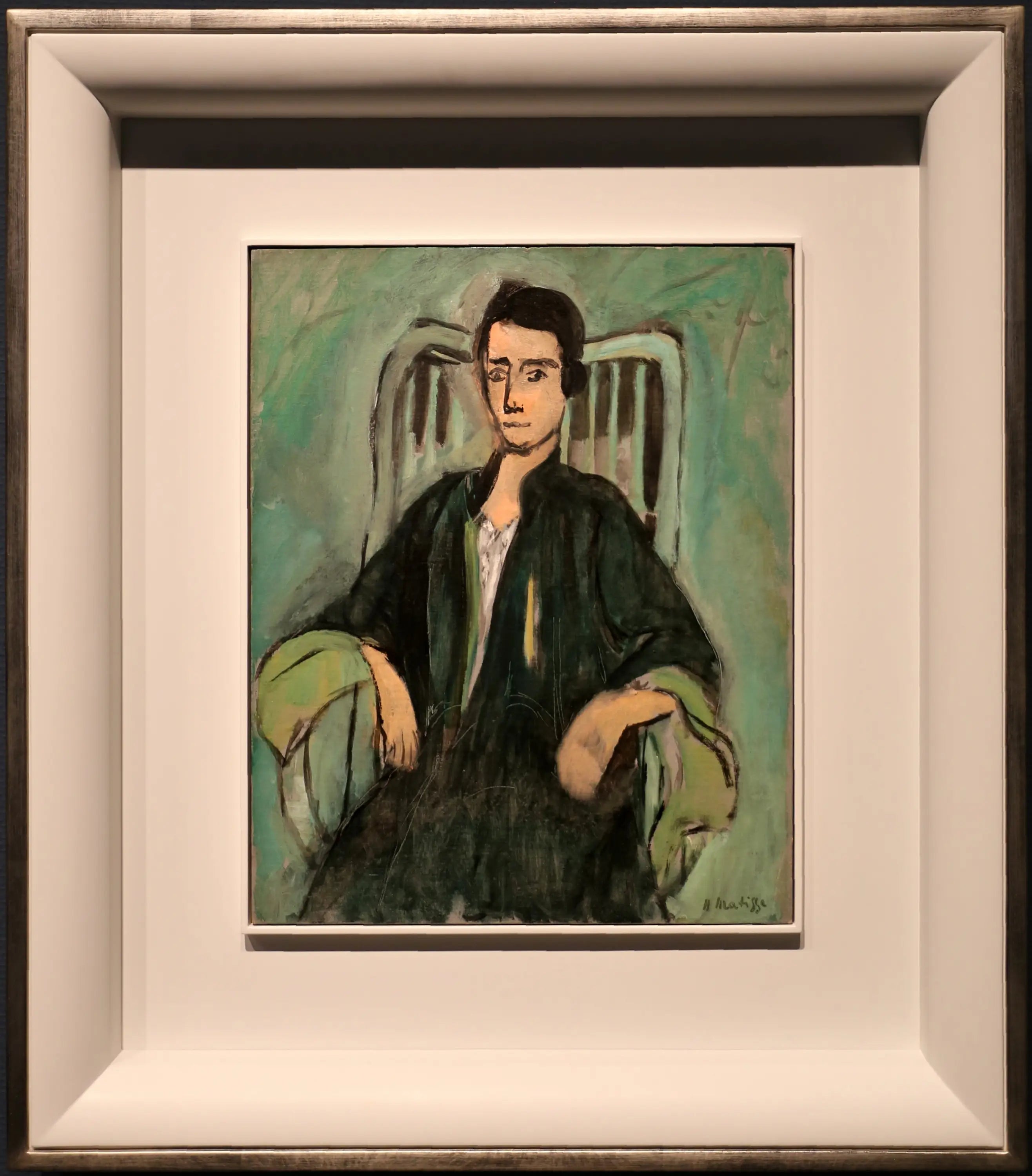 Reproduction du tableau « Renée, Harmonie verte - Henri Matisse » par Alpha Reproduction en peinture à l’huile