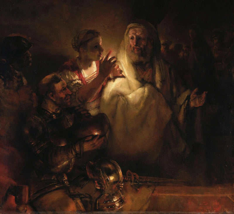 Aziz Petrus'un İnkârı - Rembrandt