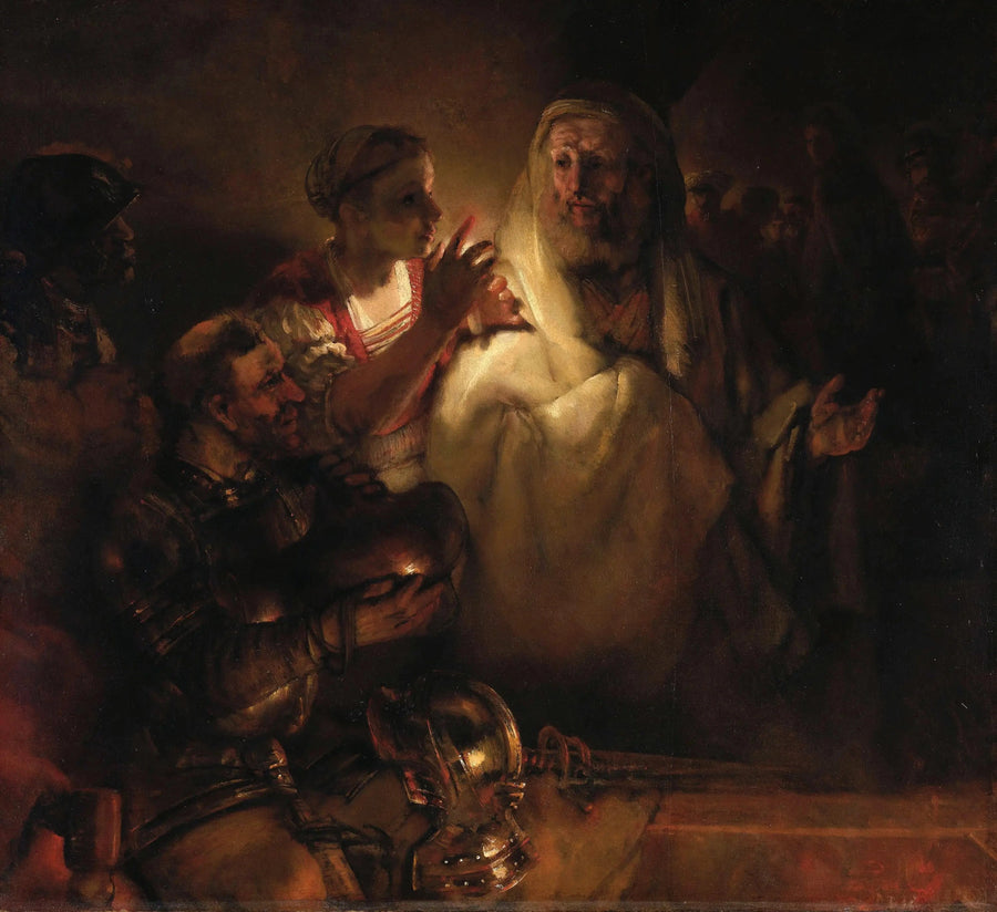 Aziz Petrus'un İnkârı - Rembrandt