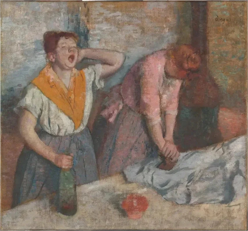 Ütüler - Edgar Degas
