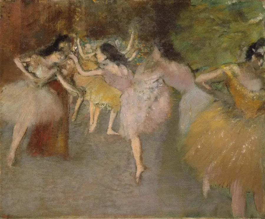 Bale Öncesi Tekrar - Edgar Degas