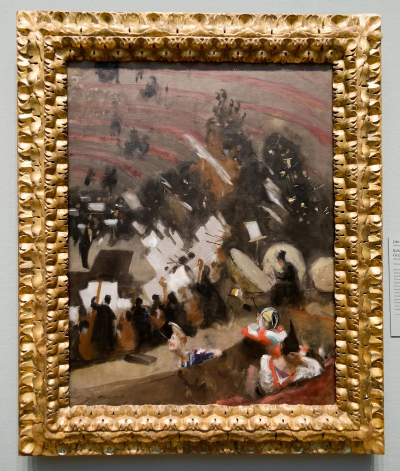 Pasdeloup Orkestrası'nın Kış Sirkinde Tekrarı - John Singer Sargent