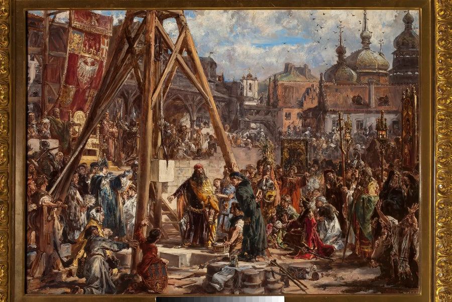 Rusya'nın Yeniden Doğuşu. Zenginlik ve eğitim, M.Ö. 1366, "Polonya'da Medeniyet Tarihi" serisi - Jan Matejko