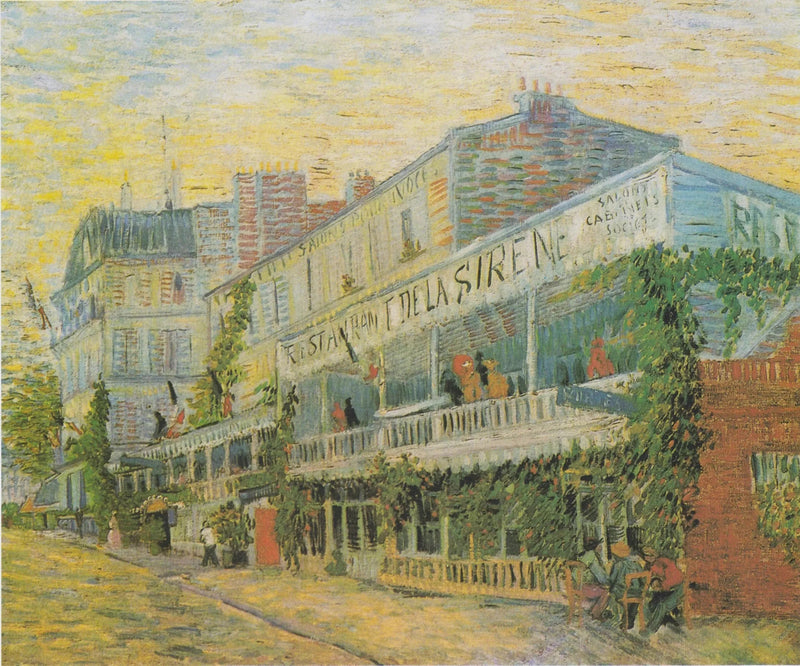 Asnières'deki Sirène Restoranı - Vincent van Gogh