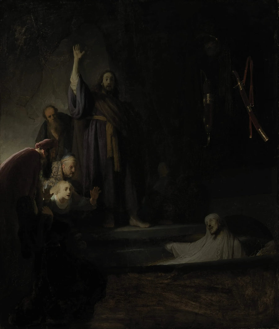 Lazarus'un Dirilişi - Rembrandt