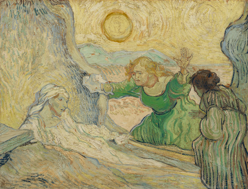 Lazaro'nun Dirilişi - Vincent van Gogh