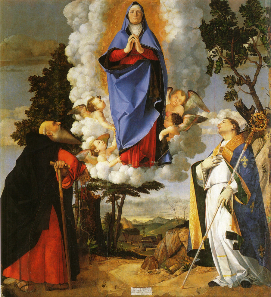 Asolo Altar Taşı - Lorenzo Lotto