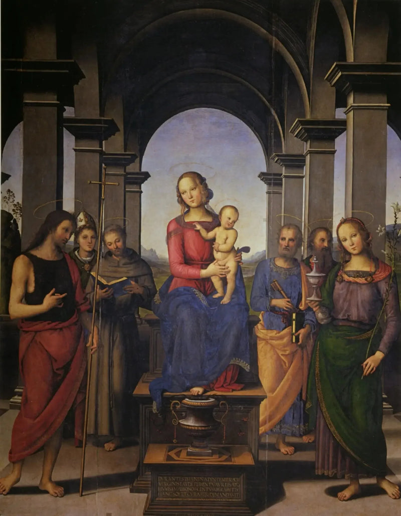 Fano Altar Taşı - Pietro Perugino