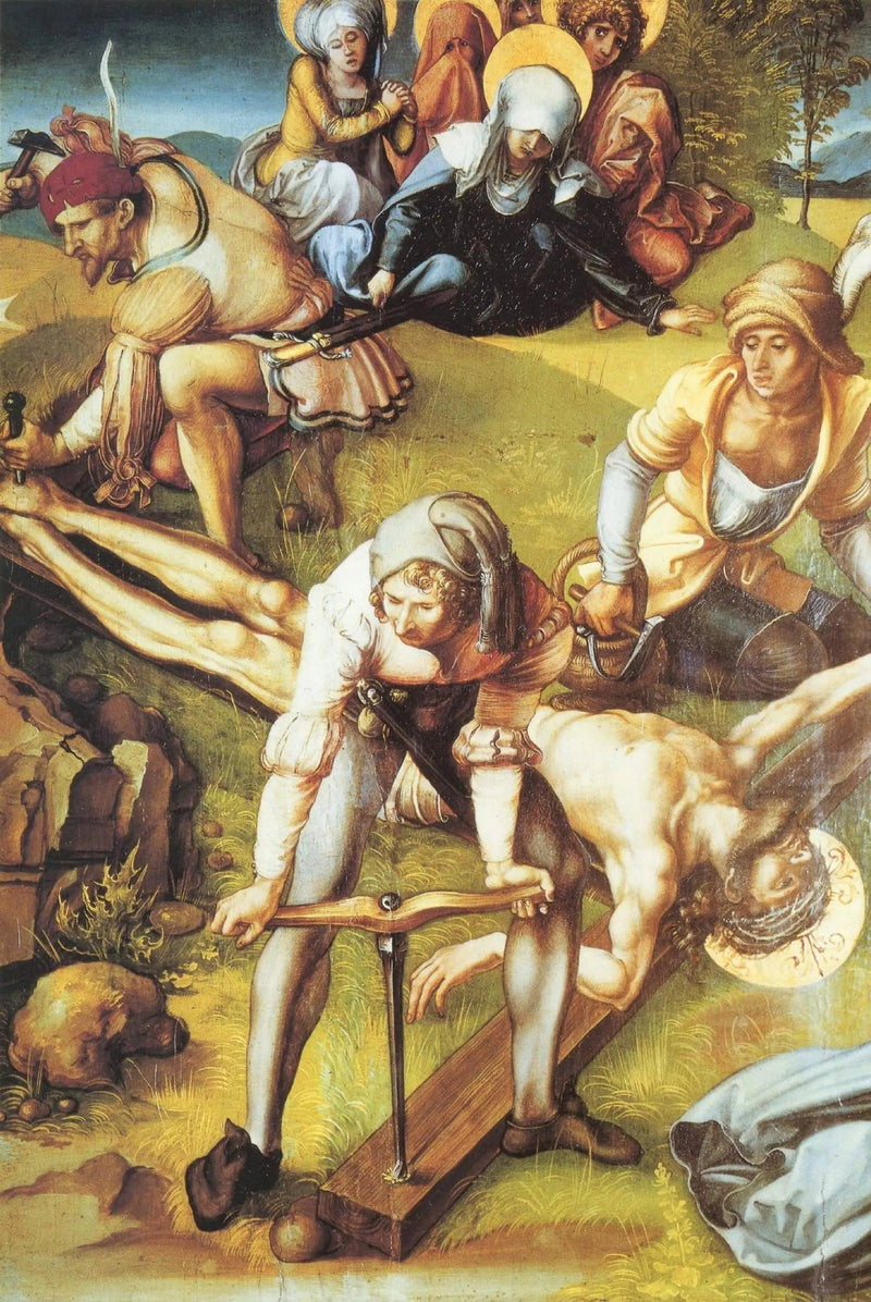 Mater Dolorosa İkonası, sahne: Çarmıha Gerilmiş Mesih - Albrecht Dürer