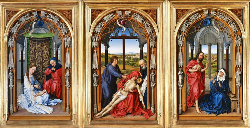 Miraflores Altar Taşı - Rogier van der Weyden