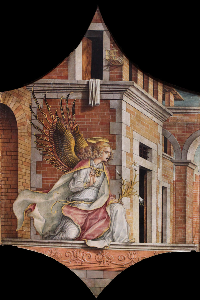 San Domenico Altarı: Müjdeci Meleğin Annesi - Carlo Crivelli