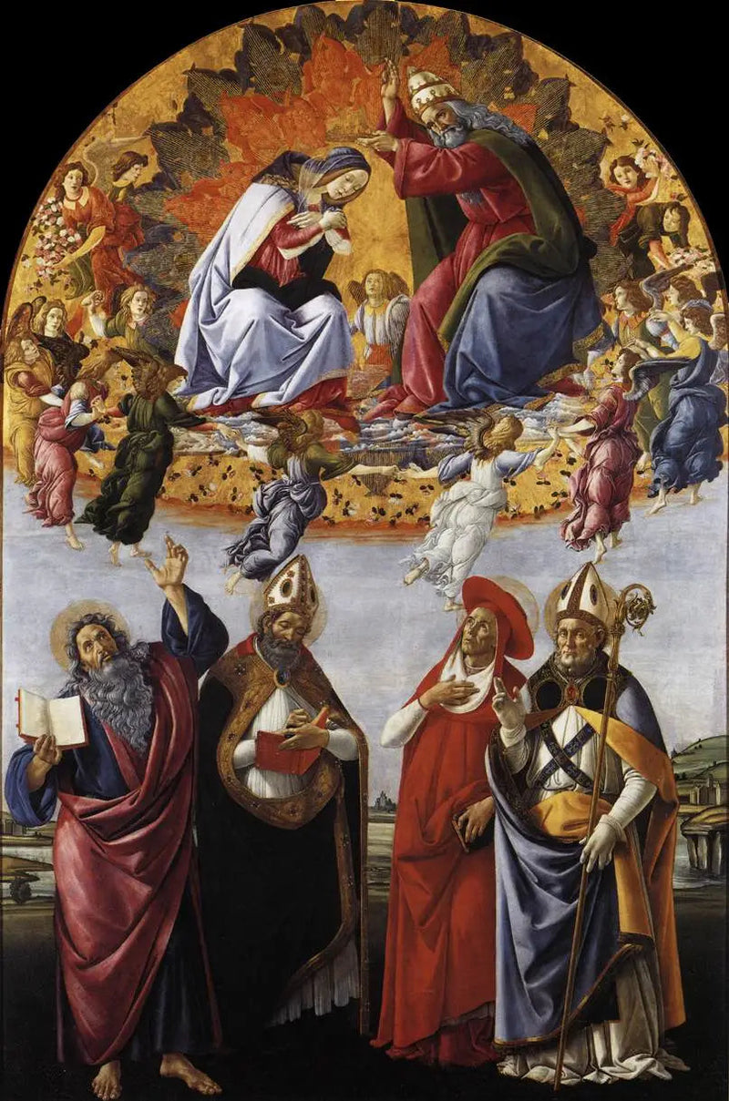 San Marco Altar Panosu - Sandro Botticelli