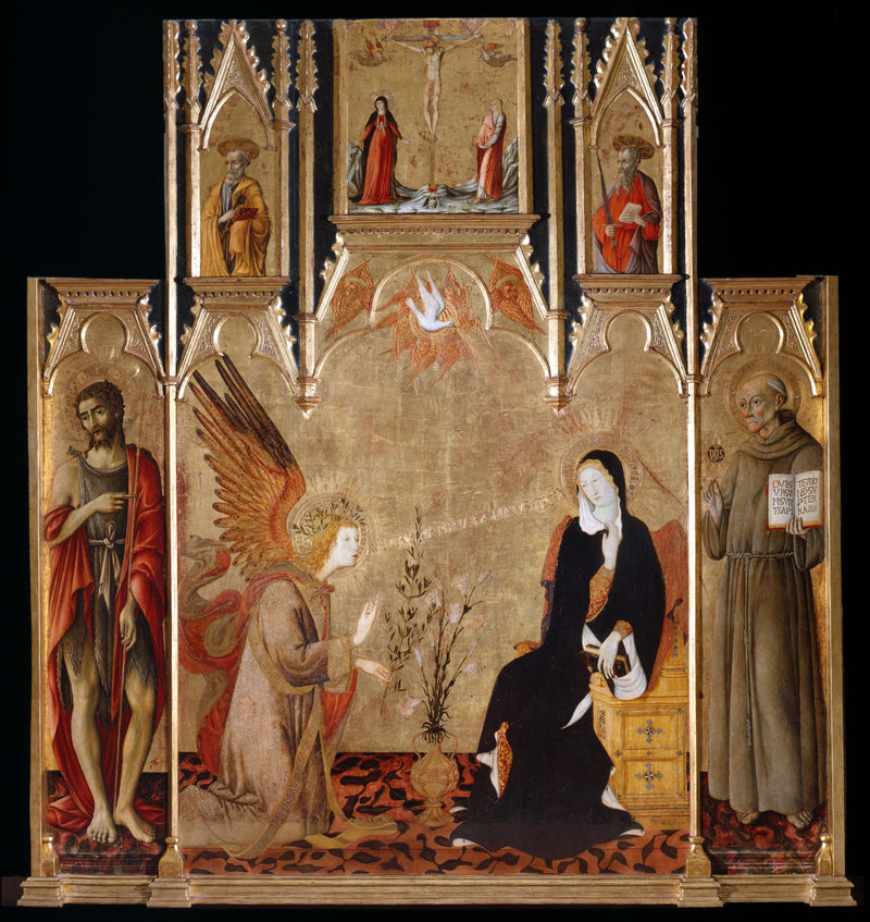 San Pietro'nun Ovile'deki Retablo - Matteo di Giovanni