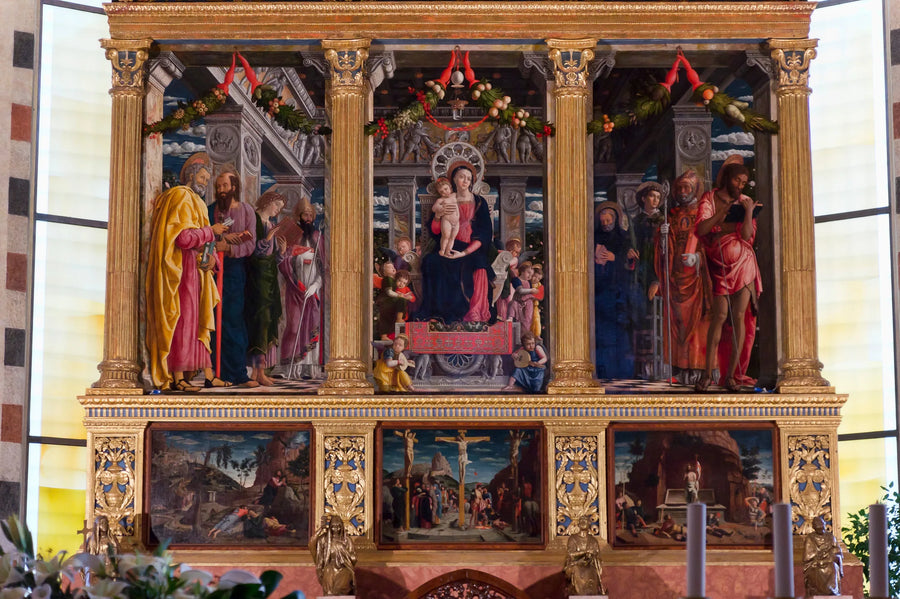 San Zeno Altarı - Andrea Mantegna