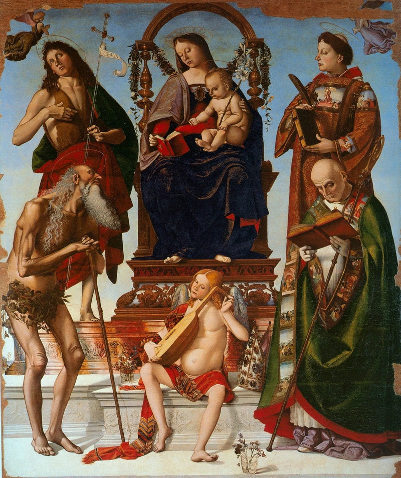 Sant'Onofrio Altar Taşı - Luca Signorelli