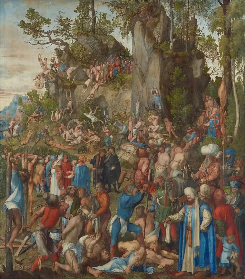 on bin şehitler retablo - Albrecht Dürer