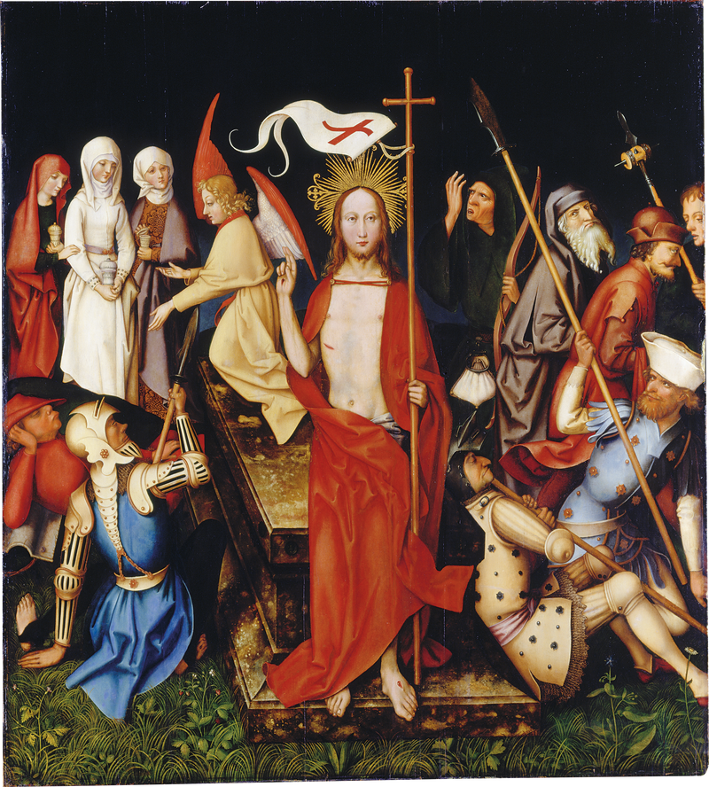 Frankfurt Dominikan Altarı: Diriliş - Hans Holbein the Elder