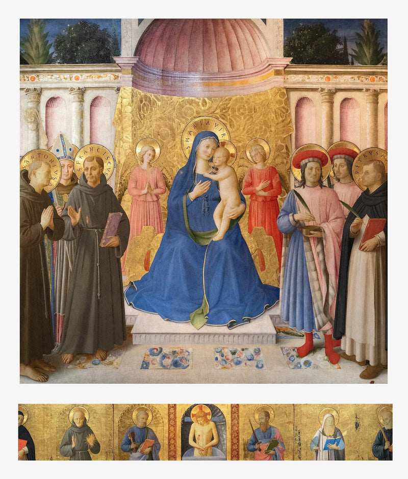 Bosco ai Frati Retablo - Fra Angelico