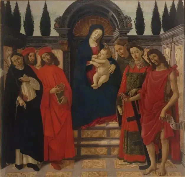 Trebbio retablo - Sandro Botticelli