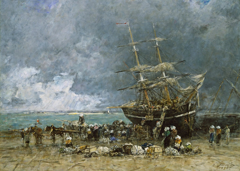 Newfoundland Dönüşü - Eugène Boudin