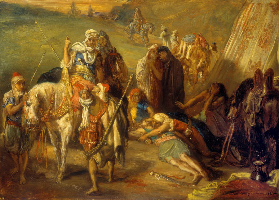 Yaralıların Dönüşü - Théodore Chassériau