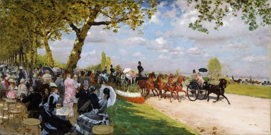 Alışverişten Dönüş - Giuseppe De Nittis