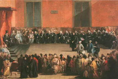 Konsolosluk Toplantısı - Giovanni Battista Tiepolo
