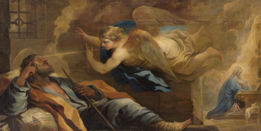 Saint Joseph Rüyası - Luca Giordano